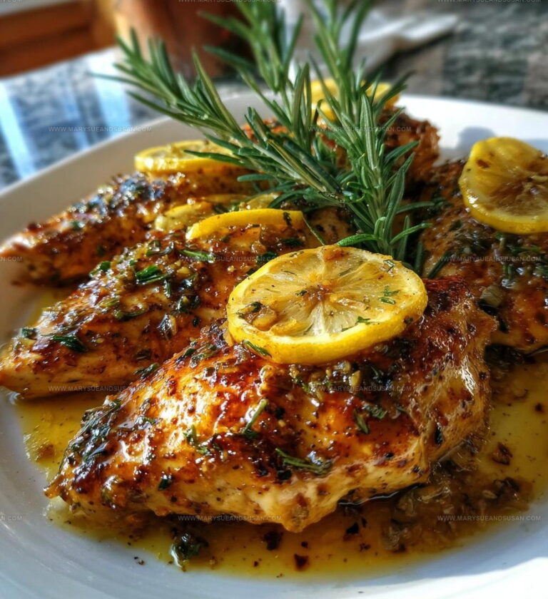 Lemon Garlic Rosemary Chicken Recipe
