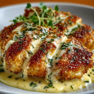 Cream Sauce Longhorn Parmesan Chicken Recipe