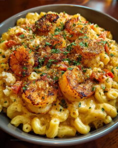 Cajun Shrimp Crab Mac Cheese Recipe