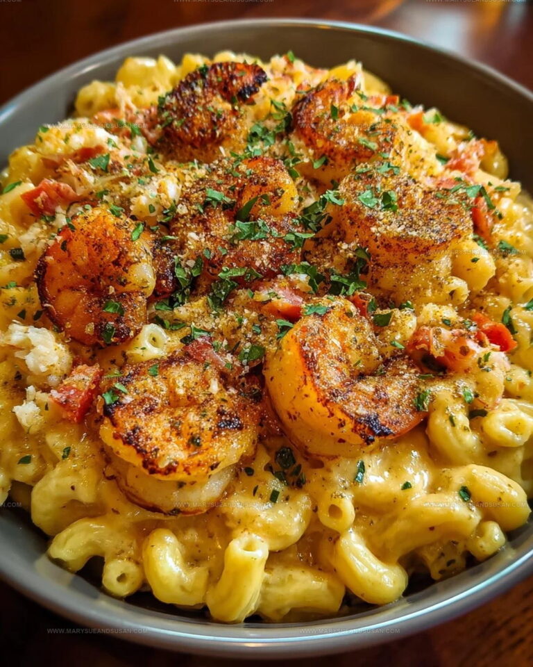 Cajun Shrimp Crab Mac Cheese Recipe