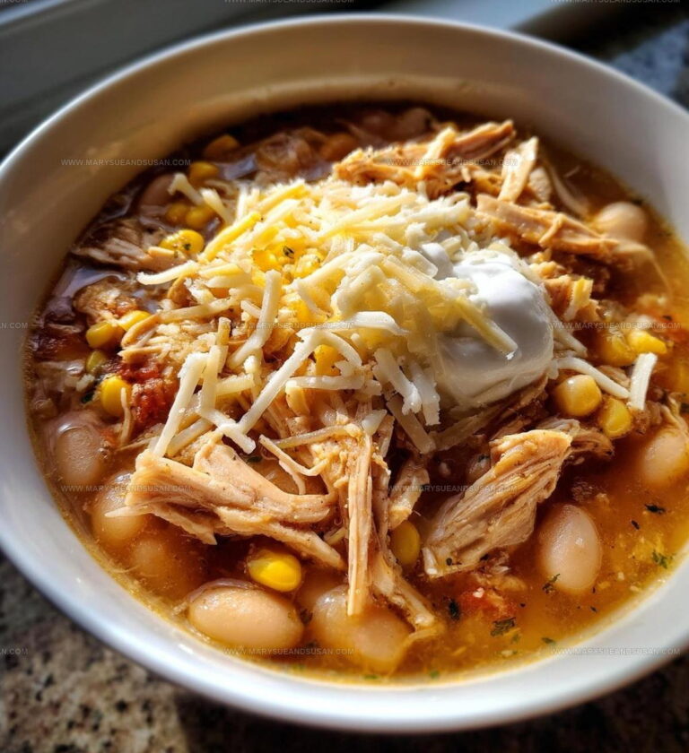 Creamy Comfort White Chicken Chili Recipe