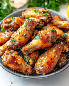 Garlic Butter Chicken Wings Recipe
