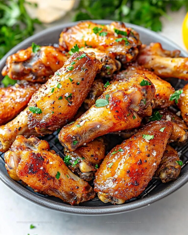 Garlic Butter Chicken Wings Recipe
