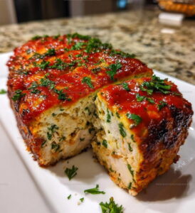 Italian Style Parmesan Chicken Meatloaf Recipe
