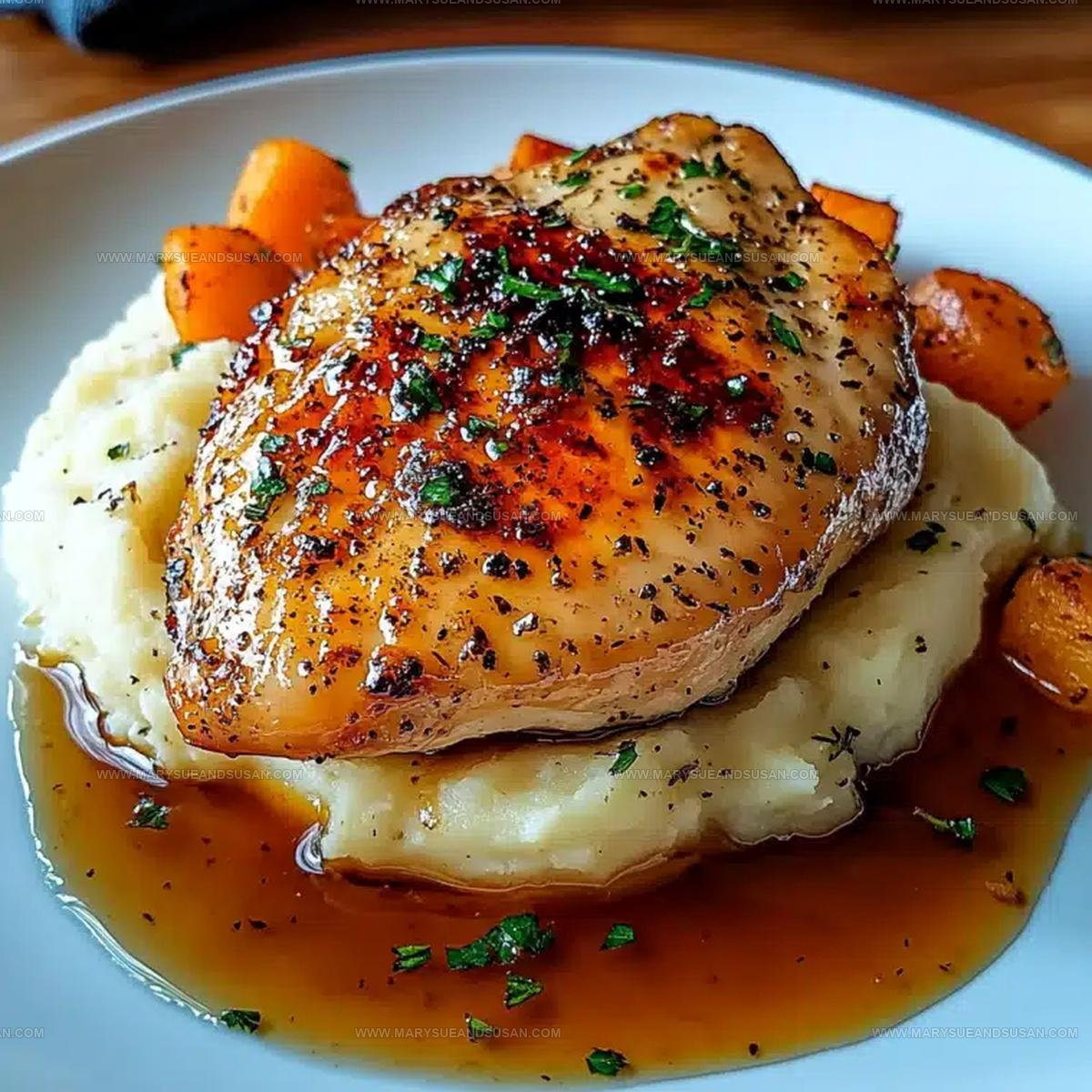 Garlic Herb Chicken Comfort Plate Recipe