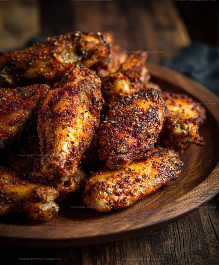 Crispy Dry Rub Chicken Wings Recipe