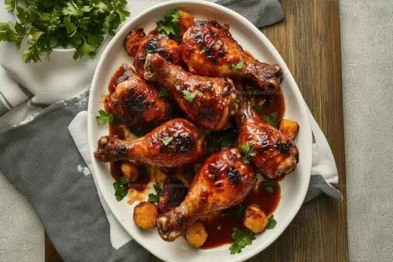 Sticky Barbecue Chicken Legs Recipe