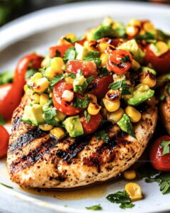 Fiesta Lime Chicken With Avocado Recipe
