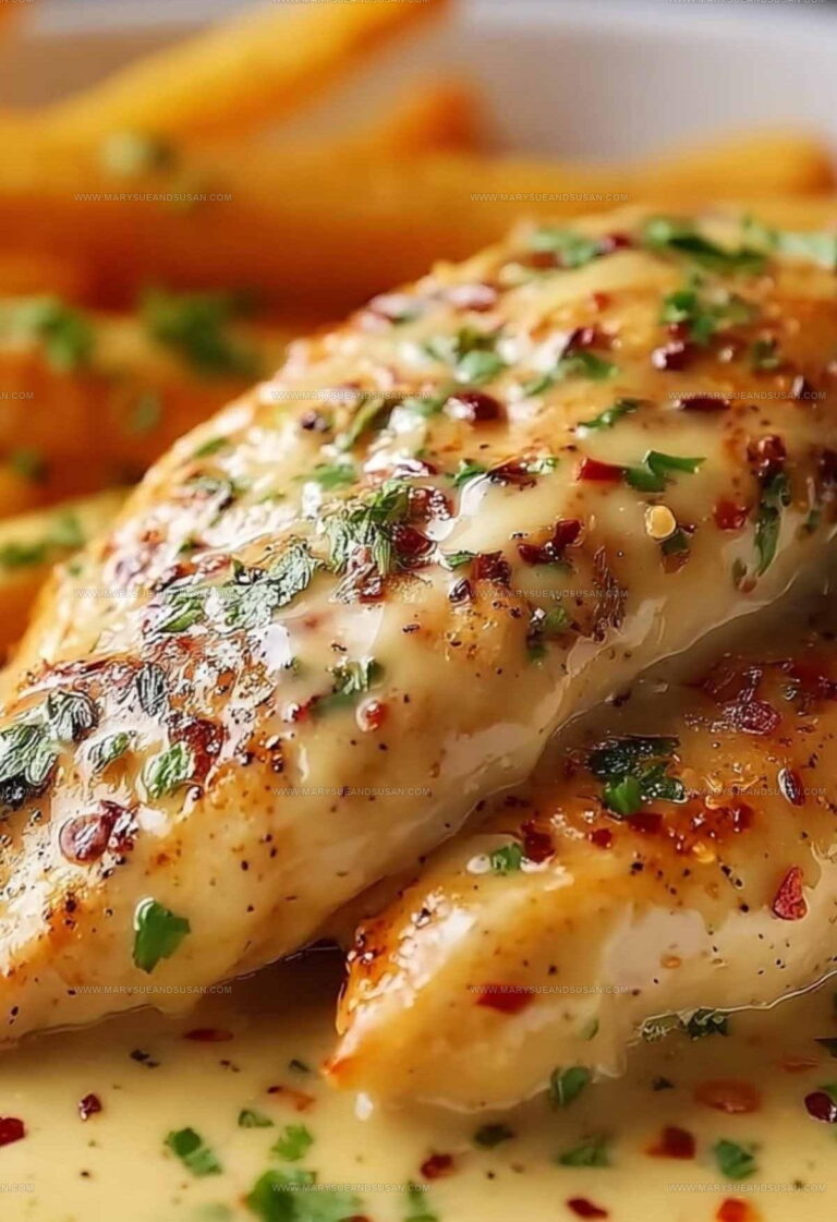 Chicken in Spicy Garlic Parmesan Sauce Recipe