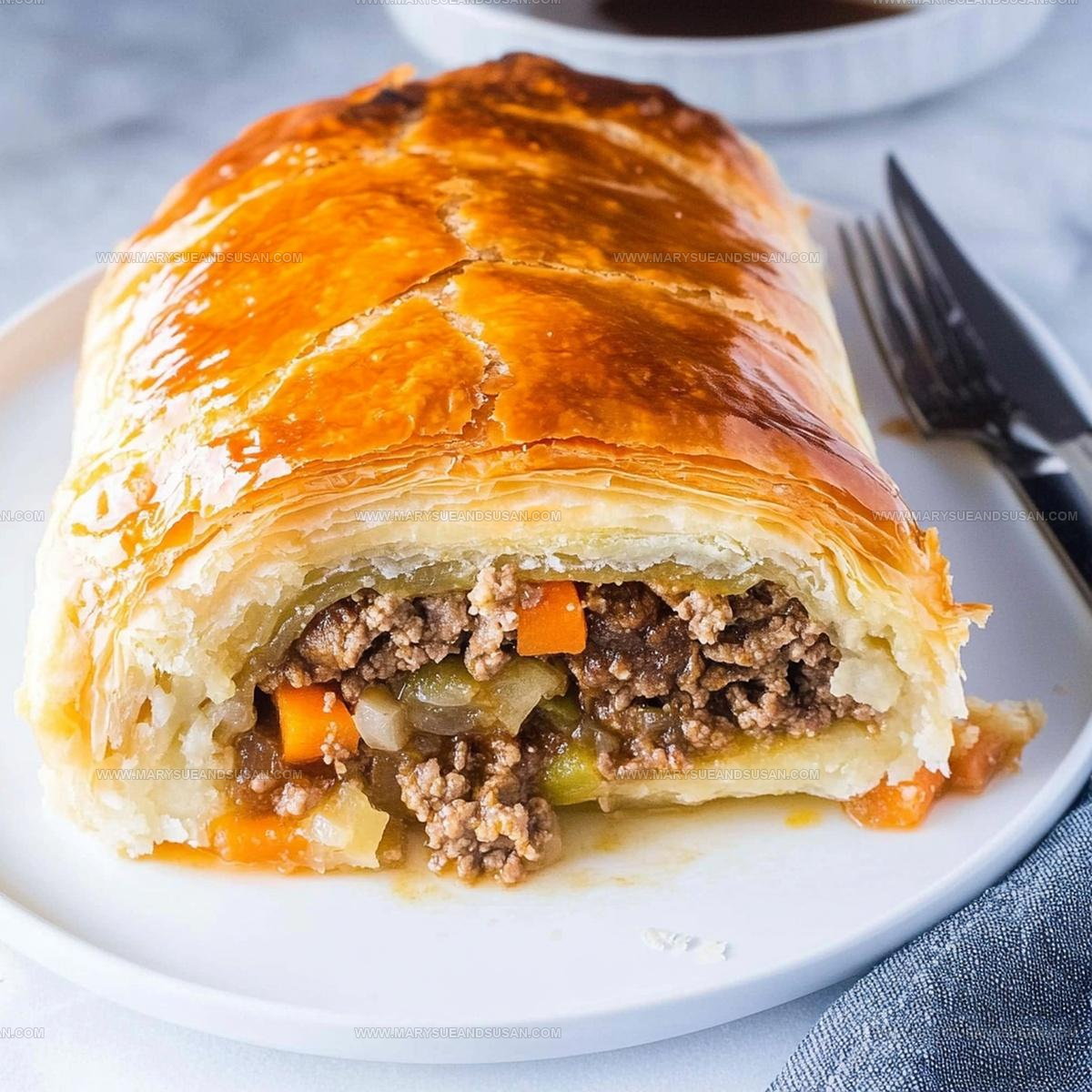 Ground Beef Wellington Recipe