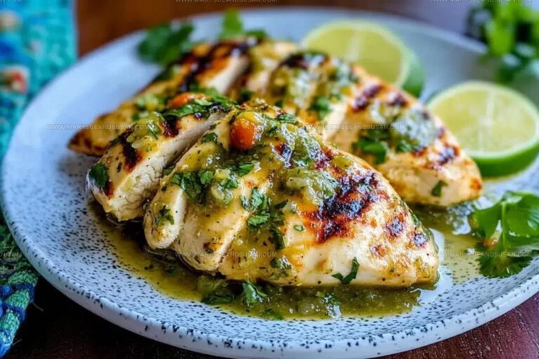 Salsa Verde Chicken with Pepper Jack Recipe