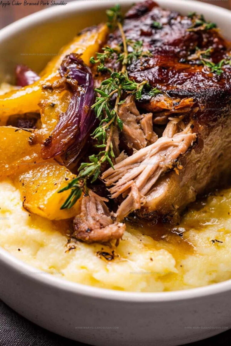 Slow-Braised Apple Cider Pork Shoulder Recipe