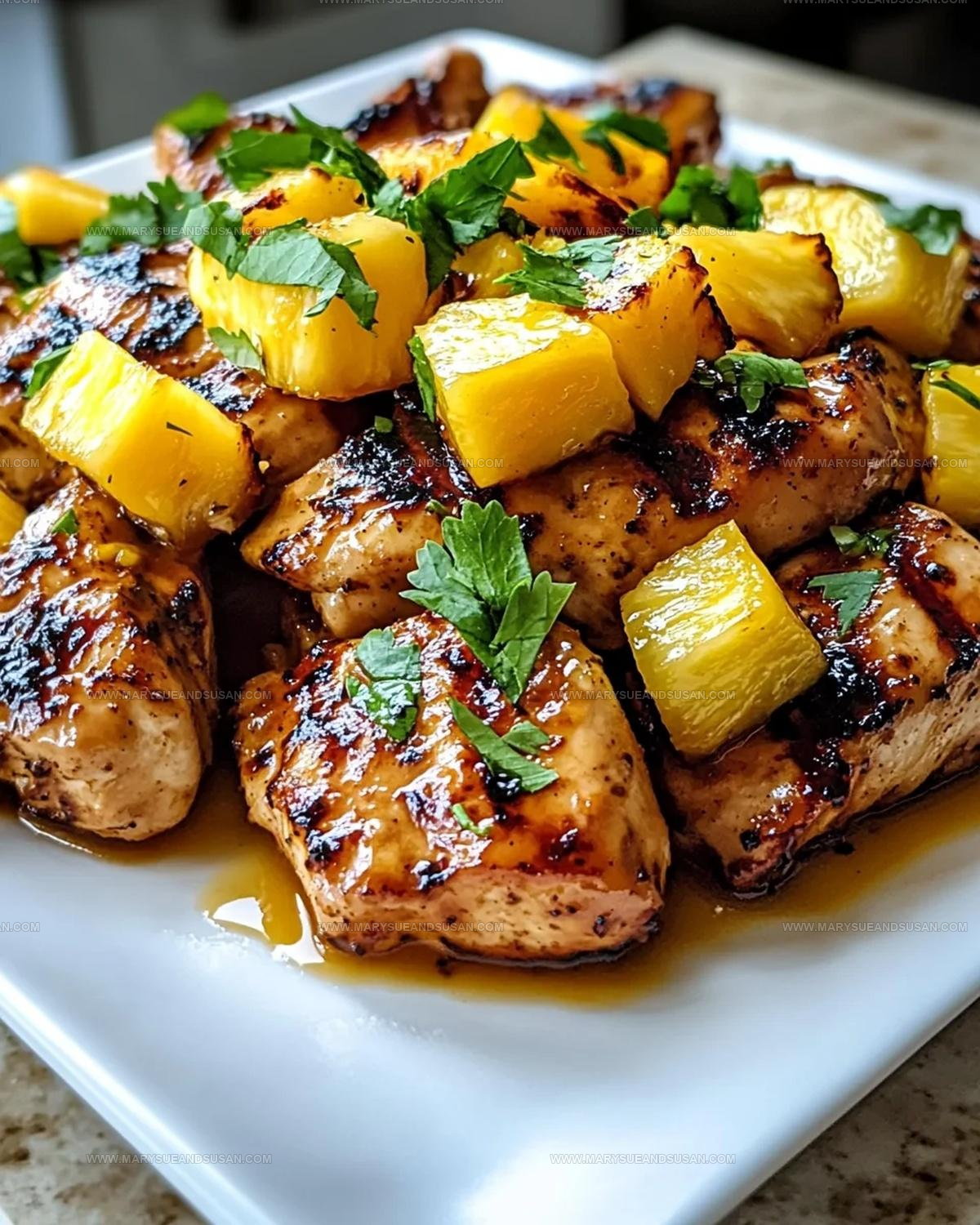 Sweet Smoky Mango Pineapple Chicken Recipe
