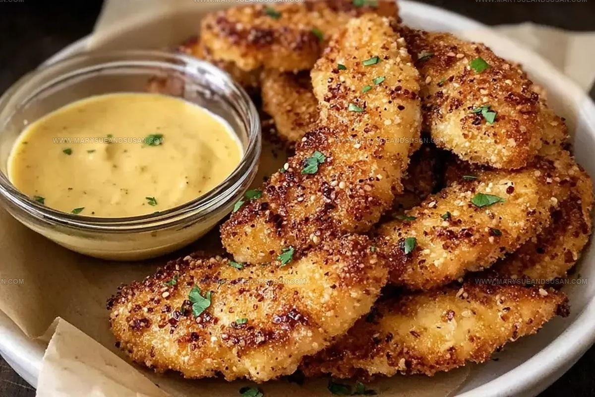 Crispy Mustard Chicken Tenders Recipe