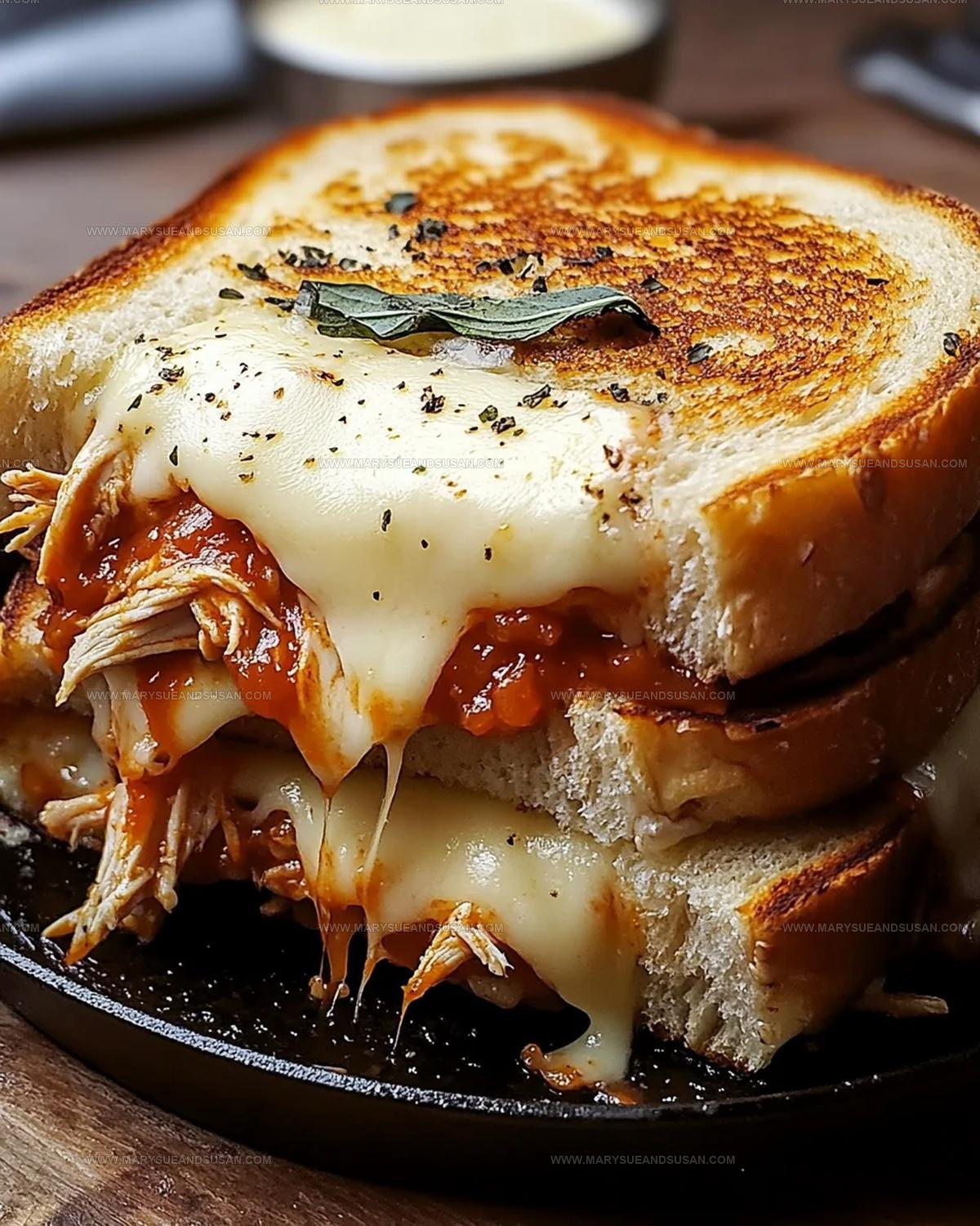 Chicken Parmesan Grilled Cheese Recipe