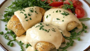 Creamy Chicken Parmesan Sauce Bake Recipe