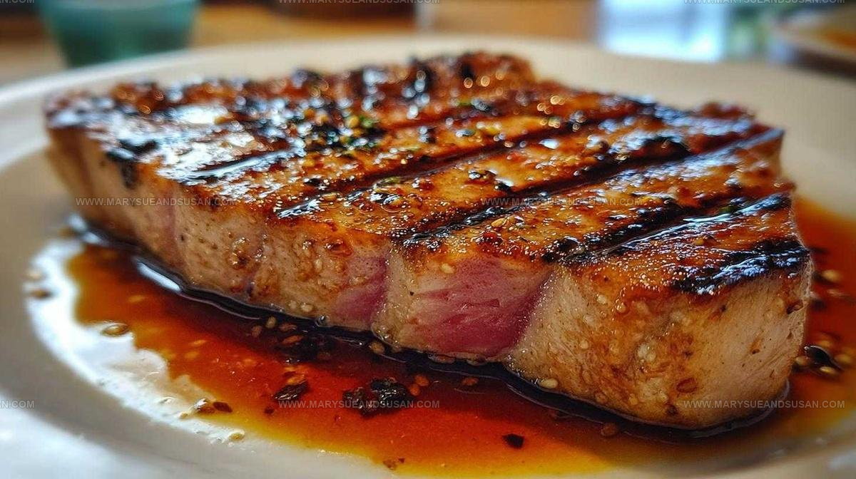 Soy-Ginger Grilled Tuna Steak Recipe