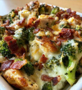 Broccoli Bacon Cheddar Chicken Recipe