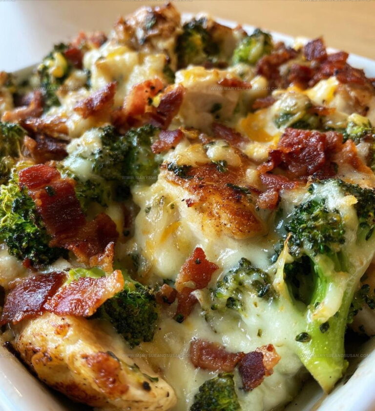Broccoli Bacon Cheddar Chicken Recipe