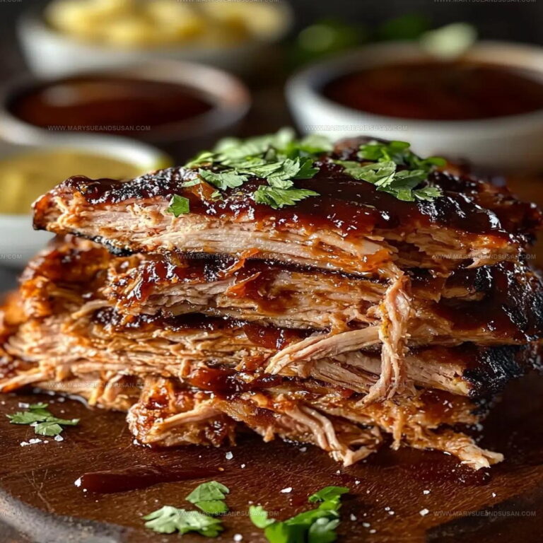 Juicy Pulled Pork BBQ Stack Recipe