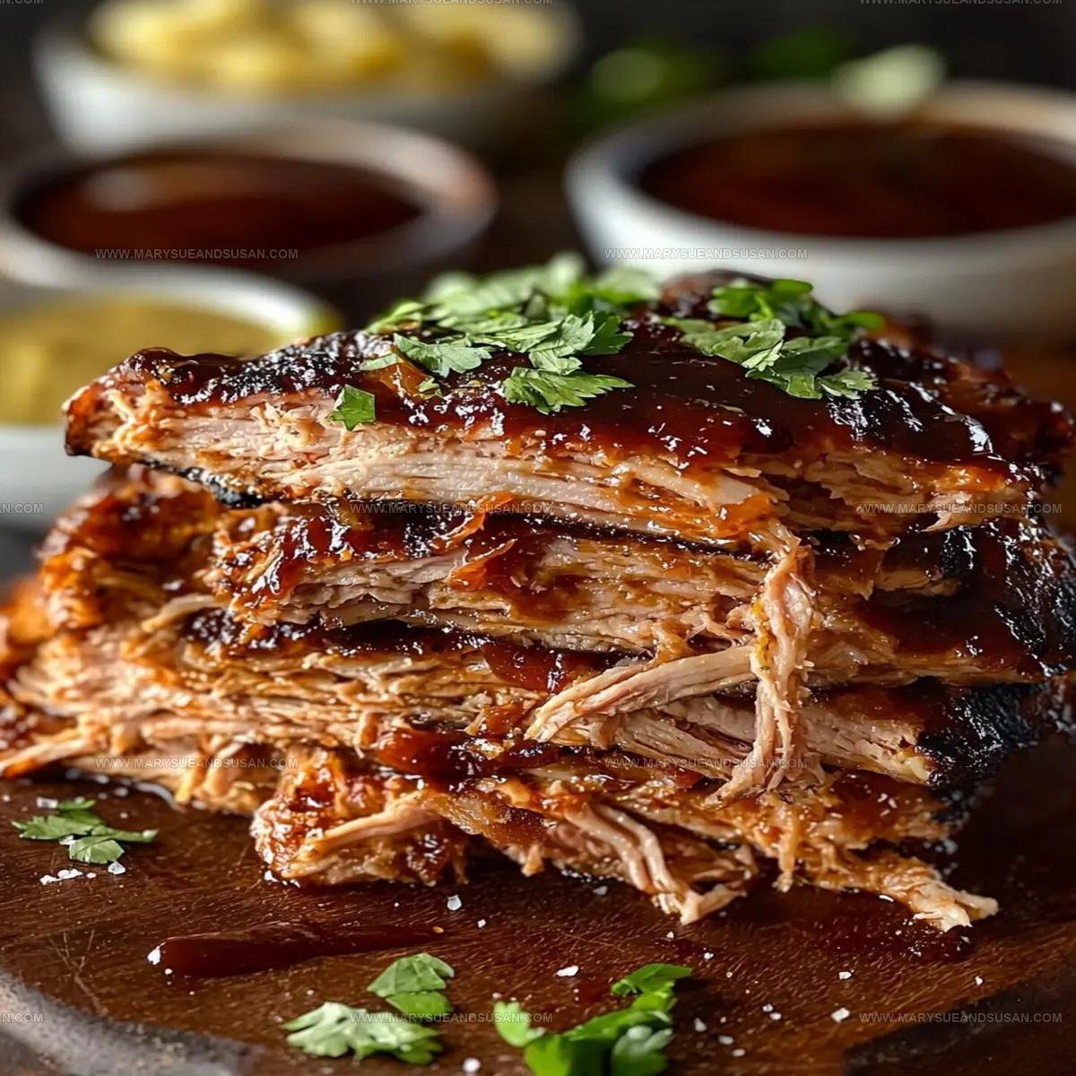 Juicy Pulled Pork BBQ Stack Recipe