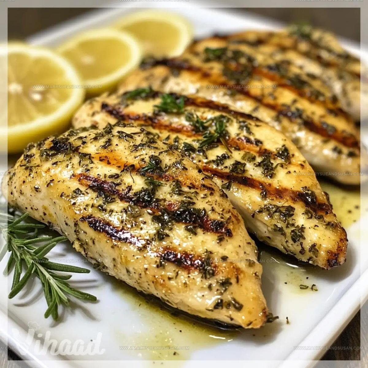 Grilled Fresh Lemon Herb Chicken Recipe