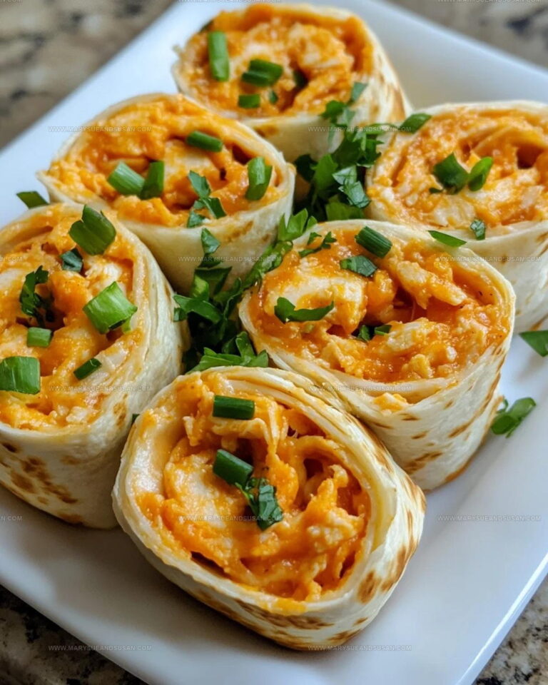 Buffalo Chicken Ranch Pinwheels Recipe