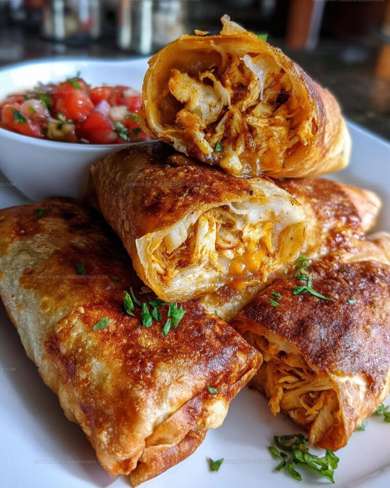 Deep-Fried Chicken Chimichangas Recipe