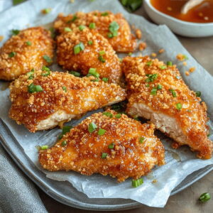 Oven-Crispy Hot Honey Chicken Recipe