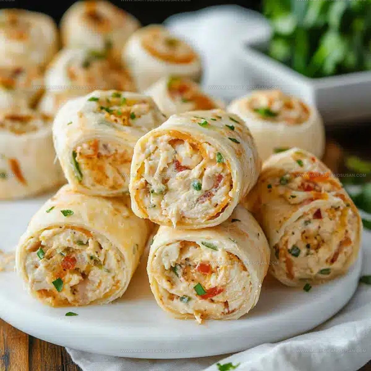 Party Style Crack Chicken Pinwheel Recipe