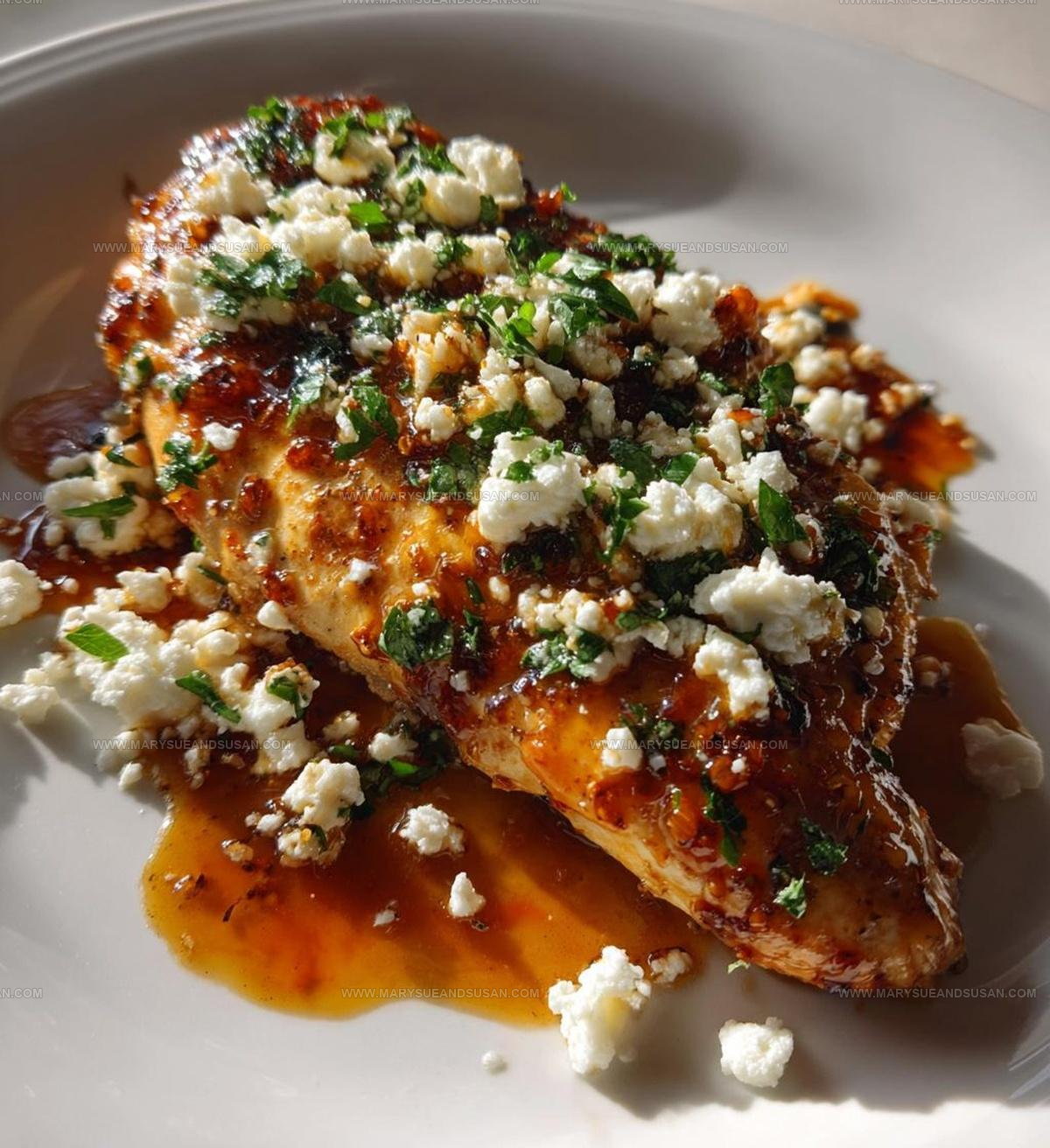 Sweet-Savory Hot Honey Feta Chicken Recipe