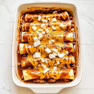 Classic Beef Enchiladas Recipe with Red Sauce