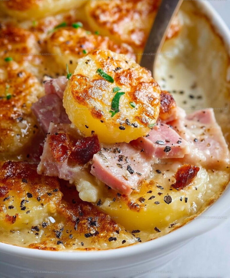 Scalloped Ham Potatoes Recipe