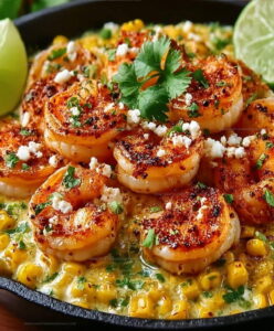 Mexican Street Corn Shrimp Recipe
