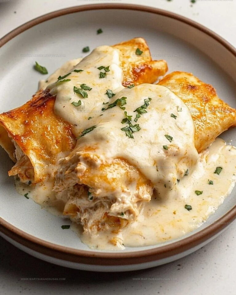 Chicken Enchiladas With Cheese Sauce Recipe