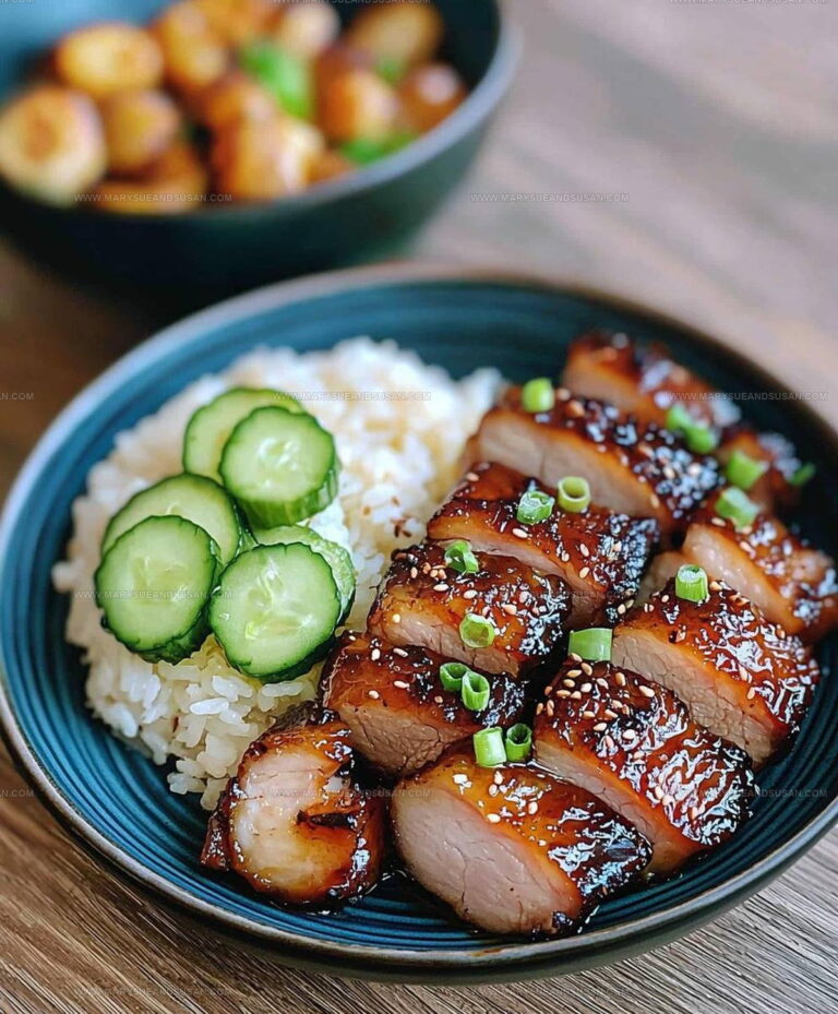 Sticky Honey-Glazed Pork Belly Recipe