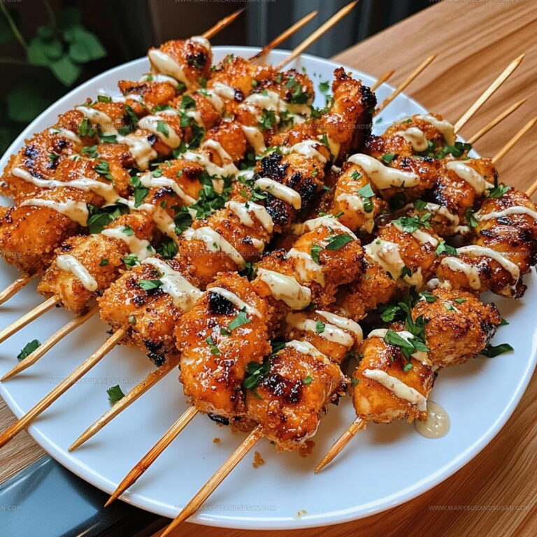 Air Fryer Bang Bang Chicken Skewers Recipe
