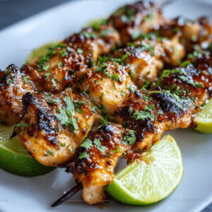 Coconut Milk Grilled Thai Chicken Skewers Recipe