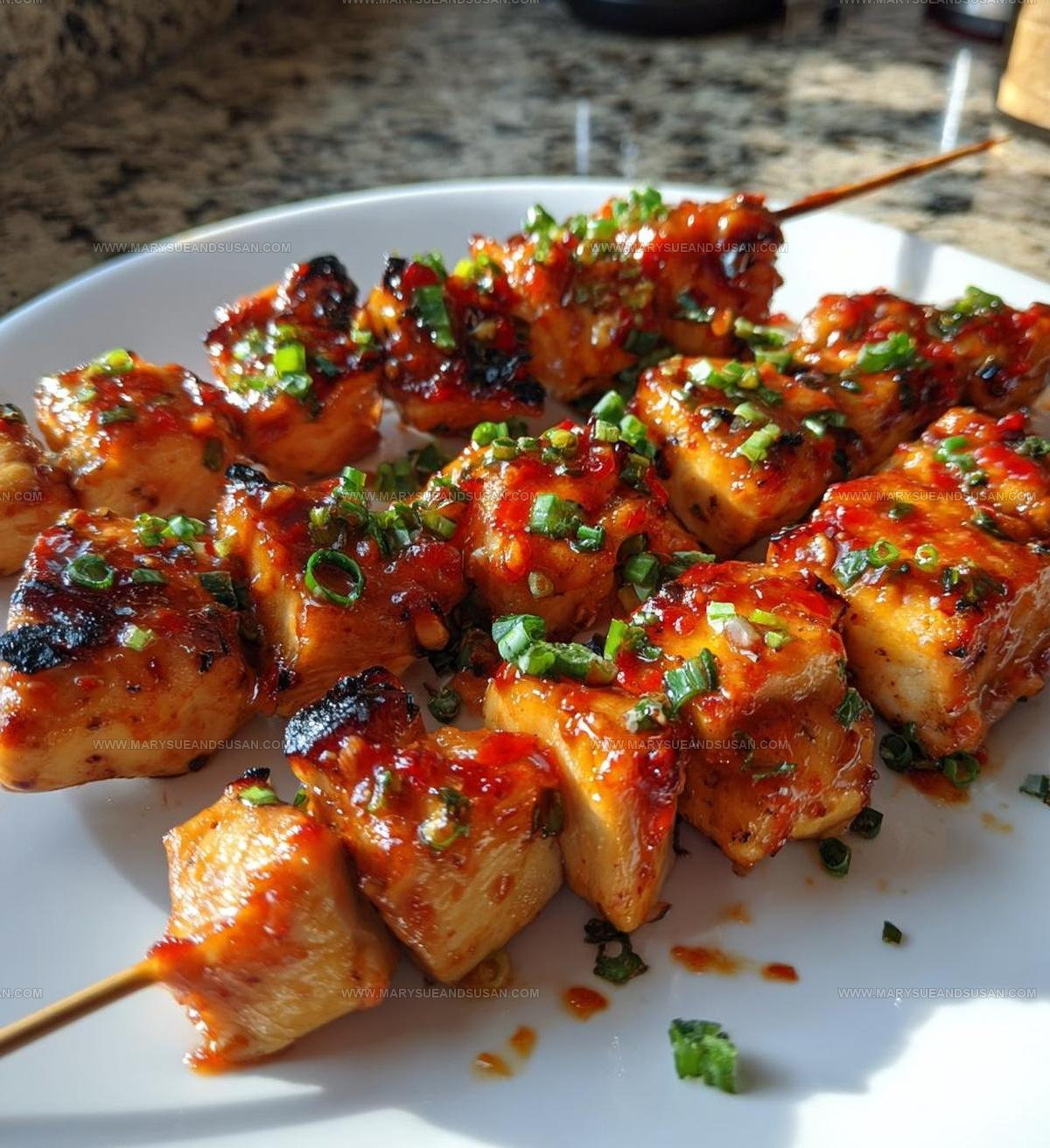 Backyard Bang Bang Chicken Skewers Recipe
