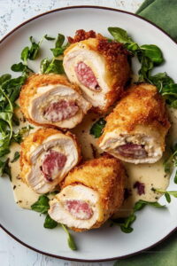 Oven-Baked Chicken Cordon Bleu Recipe