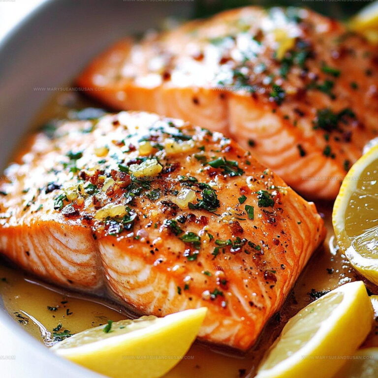 Lemon Garlic Oven Roasted Salmon Recipe