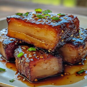 Whiskey Brown Sugar BBQ Pork Belly Recipe