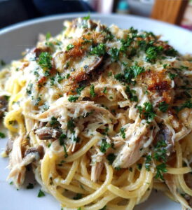 Simple Chicken Tetrazzini Recipe