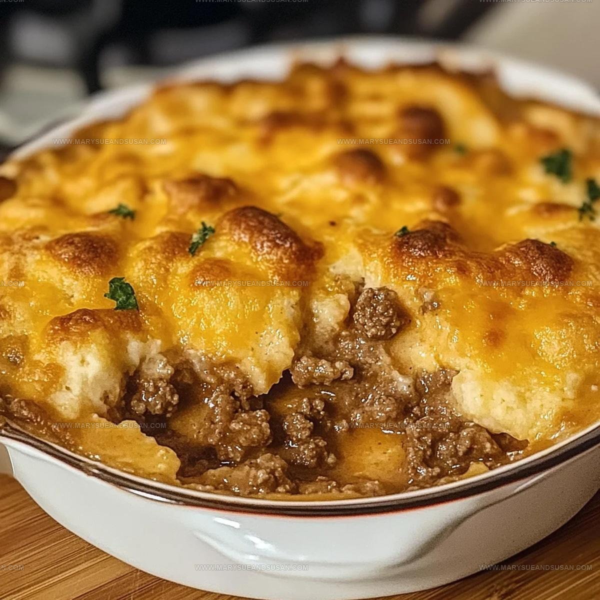 Cheddar Bay Beef Cobbler Recipe