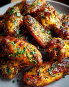 Cajun Garlic Chicken Wings Recipe