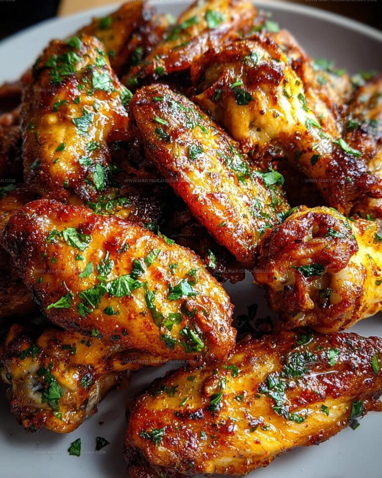 Cajun Garlic Chicken Wings Recipe