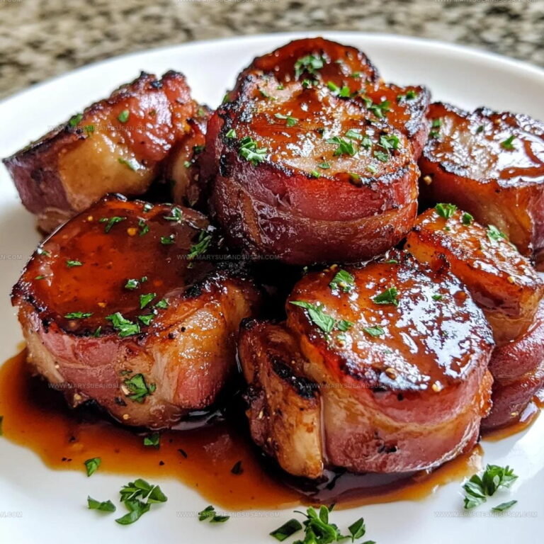 Honey BBQ Bacon Wrapped Pork Recipe