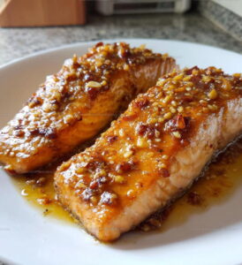 Oven-Baked Honey Glazed Salmon Recipe