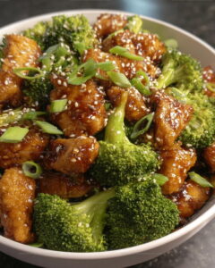 Honey Sesame Chicken Broccoli Recipe