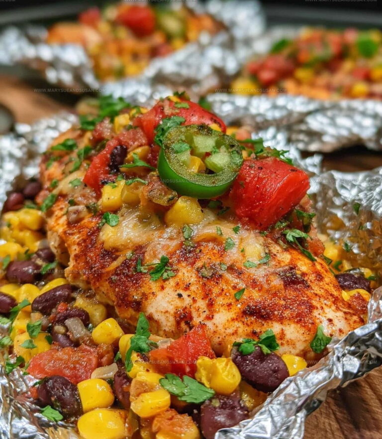Santa Fe Chicken Foil Packets Recipe